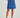 18994SWSS VALE SCALLOPED DENIM SKIRT SASS CLOTHING MID BLUE WASH BLUE / 6 SKIRTS 54084