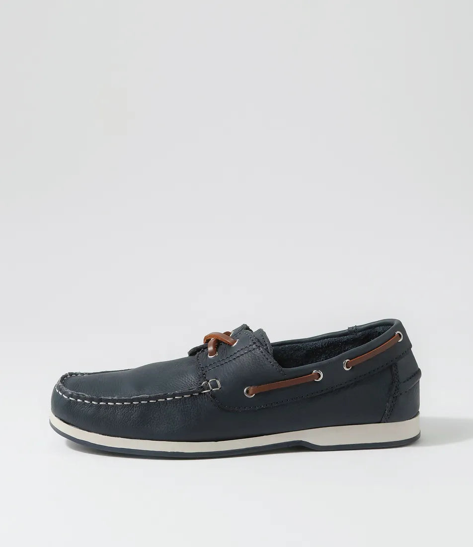 FOUND LEATHER BOAT SHOE - COLORADO - 10, 11, 12, 6, 7, 8, 9, BF, footwears, MENS, mens footwears, mens shoes - Stomp Shoes Darwin