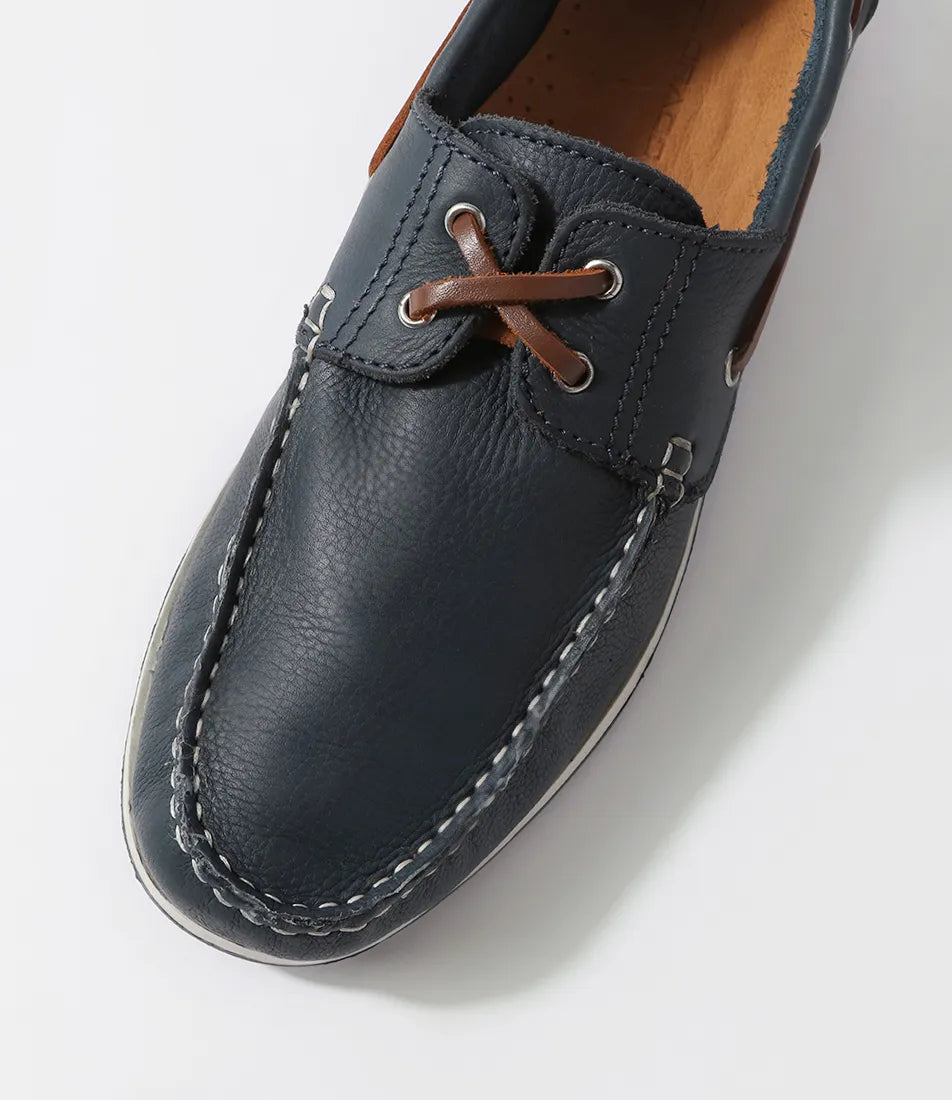FOUND LEATHER BOAT SHOE - COLORADO - 10, 11, 12, 6, 7, 8, 9, BF, footwears, MENS, mens footwears, mens shoes - Stomp Shoes Darwin