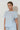 Adorne Kita Short Sleeve Button Back Top ADORNE BLUE / 8 TOPS AJD1766