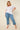 Adrift Denim Cropped Straight Leg Jeans ADRIFT JEANS