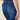 Adrift Denim Long Split Skirt ADRIFT SKIRTS