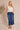 Adrift Denim Long Split Skirt ADRIFT SKIRTS
