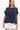 AJD1650 GRETA CUPRO TOP ADORNE NAVY / 8 TOPS 50796