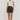 AJD1758 TRINITY LINEN SHORT BLACK ADORNE BLACK / 8 SHORTS 51937