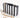 AVD1734 JONES STRIPED RESIN  CLUTCH ADORNE BLACK/WHITE CLUTCH 52765