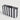 AVD1734 JONES STRIPED RESIN CLUTCH ADORNE BLACK/WHITE CLUTCH 52765