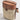 AXD1896 ROSA BASKET BUCKLE BAG ADORNE TAN/NATURAL Handbags 52819