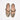 BIANCA LEOPARD LEATHER BALLET FLAT WALNUT MELBOURNE WOMENS FOOTWEAR