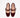 BIANCA RED PATENT BALLET FLAT WALNUT MELBOURNE WOMENS FOOTWEAR