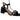 Brazilio Bindi Block Heel - Black/ White BRAZILIO WOMENS FOOTWEAR