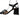 Brazilio Bindi Block Heel - Black/ White BRAZILIO WOMENS FOOTWEAR