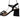 Brazilio Bindi Block Heel - Black/ White BRAZILIO WOMENS FOOTWEAR