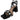 Brazilio Bindi Block Heel - Black/ White BRAZILIO WOMENS FOOTWEAR