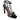 Brazilio Kia Strappy Heel - Black/ White BRAZILIO WOMENS FOOTWEAR