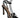 Brazilio Kia Strappy Heel - Black/ White BRAZILIO WOMENS FOOTWEAR