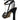 Brazilio Kia Strappy Heel - Black/ White BRAZILIO WOMENS FOOTWEAR
