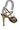 Brazilio Spicy Metal Leaf Strappy Heel BRAZILIO WOMENS FOOTWEAR