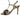 Brazilio Spicy Metal Leaf Strappy Heel BRAZILIO WOMENS FOOTWEAR