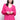 CFO8144 KNOTTING HILL BLOUSE FOIL HOT PINK / 8 SHIRT 50437