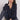 CFO8144 KNOTTING HILL BLOUSE FOIL MIDNIGHT / 8 SHIRT 50438