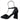 DJANGO AND JULIETTE LAIXI ANKLE STRAP HEEL DJANGO AND JULIETTE BLACK SHIMMER / 36 WOMENS FOOTWEAR 40625
