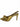 GINA PUMP WITH BOW BRAZILIO GOLD / 36 WOMENS FOOTWEAR 35809