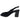 KOLIVIA BLOCK HEELS DJANGO AND JULIETTE BLACK SHIMMER / 36 WOMENS FOOTWEAR 44946