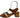 LEANNE LOW BLOCK HEEL LUXDIVE TAN MULTI / 36 WOMENS FOOTWEAR 54991