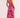 Mink Pink Persephone Panel Midi Dress - Berry Floral MINK PINK DRESSES