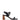 NUDE FOOTWEAR SASCHA BLOCK HEEL NUDE FOOTWEAR BLACK / 36 WOMENS FOOTWEAR 55925