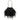 OB2102 LIVVY FEATHERE POUCH OLGA BERG BLACK CLUTCH 38970