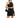 OB2195 DAPHNE MESH HANDLE BAG BLACK OLGA BERG Handbags 54447