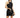 OB2195 DAPHNE MESH HANDLE BAG BLACK OLGA BERG Handbags 54447