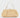 OB4806 QUEENIE GATHERED WOVEN CLUTCH OLGA BERG NATURAL CLUTCH 42862