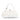 OB4806 QUEENIE GATHERED WOVEN CLUTCH OLGA BERG WHITE CLUTCH 42865
