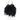 OB4808 WILLIS FEATHER BAG OLGA BERG BLACK BAGS/CLUTCH 48053
