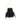 OB4812 SARA FEATHER FRAME BAG OLGA BERG BLACK HANDBAGS 42871