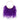 OB6433 PENNY FRAMED FEATHER BAG OLGA BERG PURPLE CLUTCH 36511
