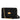 OB6476 MILLIE CROCHETTED SHOULDER BAG OLGA BERG BLACK CLUTCH 38049