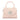 OB6488 ALEJANDRA EMBELLISHED TOP HANDLE BAG OLGA BERG BLUSH HANDBAGS 42887
