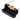 OB6505 ADELE ORCHID LOCK CLUTCH OLGA BERG BLACK BAGS/CLUTCH 44044