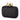 OB6505 ADELE ORCHID LOCK CLUTCH OLGA BERG BLACK BAGS/CLUTCH 44044