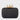 OB6505 ADELE ORCHID LOCK CLUTCH OLGA BERG BLACK BAGS/CLUTCH 44044