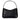 OB6509 ISLA TOP HANDLE BAG OLGA BERG BLACK CLUTCH 50680