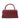 OB6517 HAILEY TOP HANDLE BAG OLGA BERG BURGUNDY CLUTCH 50684