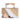 OB6525 FLEUR ACRYLIC TOP HANDLE OLGA BERG NATURAL Handbags 54521