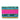 Olga Berg Stacer Multi Clutch OLGA BERG RAINBOW CLUTCH OB8235