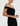 Pasduchas New Horizons Tapered Midi Dress - Black PASDUCHAS DRESSES