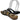 Plakton Isla Flat Sandal - Black PLAKTON WOMENS FOOTWEAR
